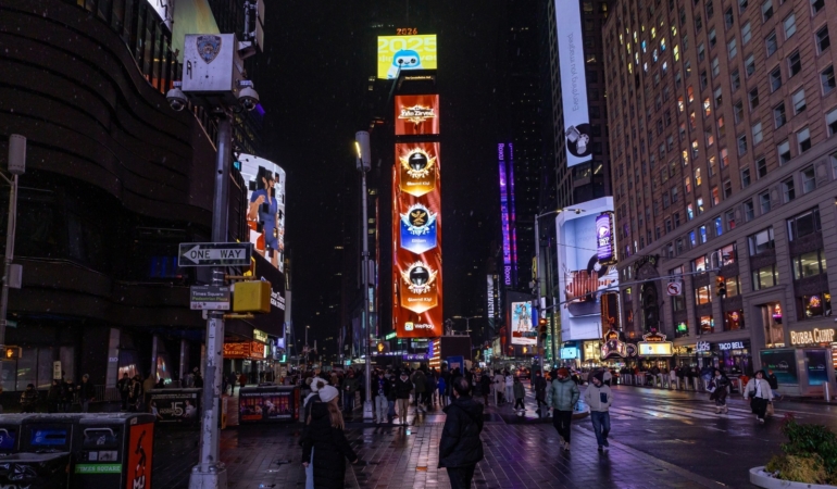 Sosyal Eğlence Uygulaması WePlay, New York Times Meydanı’nda Tanıtıldı