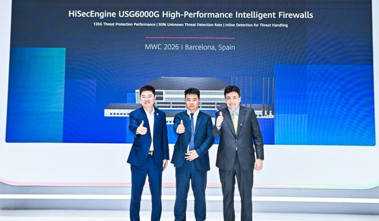 Huawei MWC 2026’da Yeni Nesil Kurumsal Güvenlik Duvarı Serisini Tanıttı