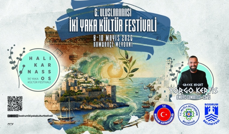 6. Uluslararası İki Yaka Kültür Festivali Bodrum’da Başlıyor