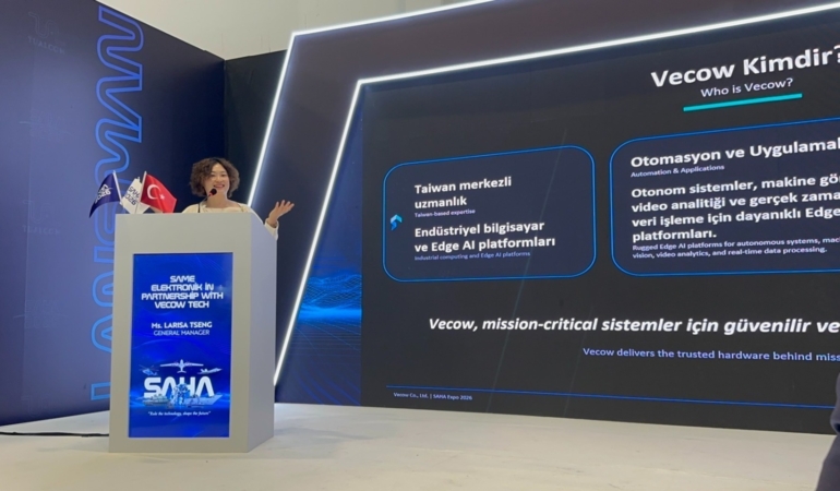 SAHA Expo’da Vecow’dan Dikkat Çeken Teknolojiler: Edge AI ve Görev Kritik Çözümler Neden Önemli?