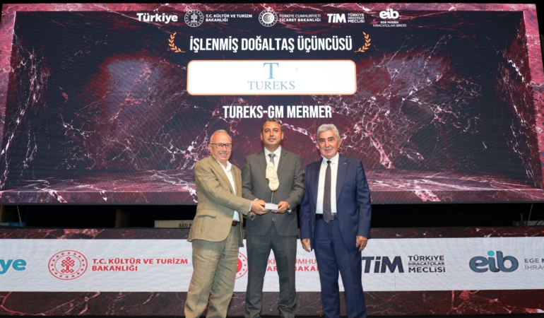 Tureks Ege Maden İhracatçıları Birliğinden Dört İhracat Ödülü Kazandı