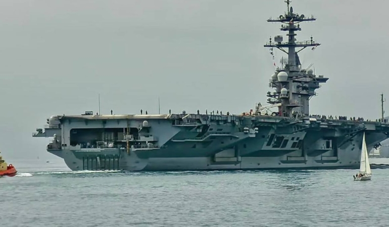 ABD Orta Doğu’ya USS Theodore Roosevelt Gemisini ve 10 Bin Asker Sevk Ediyor