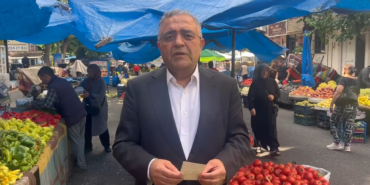 Sezgin Tanrıkulu Diyarbakır Semt Pazarında Enflasyon ve Alım Gücü Kayıplarına Tepki Gösterdi