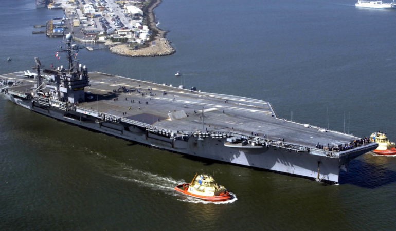 ABD Donanmasının Yeni Nükleer Uçak Gemisi USS John F Kennedy Testleri Tamamladı