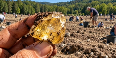 ABD'deki Crater of Diamonds Eyalet Parkı'nda 40 Karatı Aşan Elmaslar Bulundu