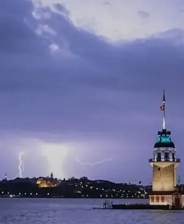 İstanbul İçin Fırtına ve Sağanak Yağış Uyarısı