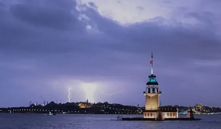 İstanbul İçin Fırtına ve Sağanak Yağış Uyarısı