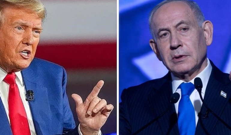 Donald Trump İsrail Seçimleri Öncesinde Netanyahu İçin Destek Çağrısını Yineledi