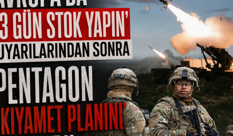 Avrupa’daki stok uyarılarının ardından Pentagon’dan FORTRESS girişimi