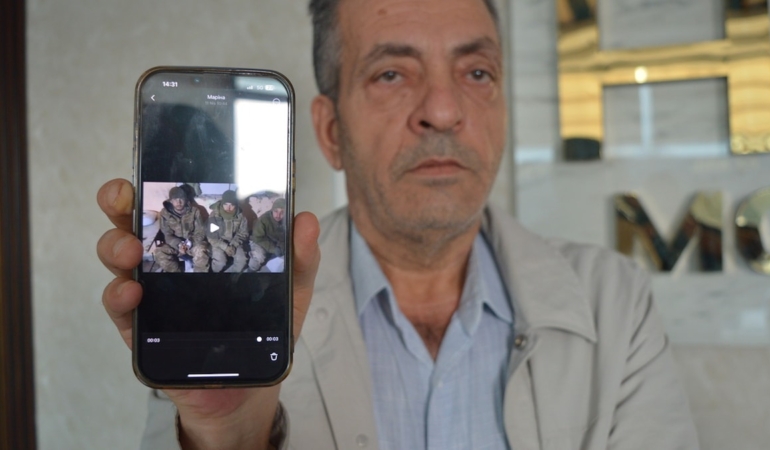 Rusya’da Askere Alınan Oğlundan Haber Alamayan Mardinli Babanın Yardım Talebi