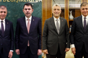 İzmir Büyükşehir Belediye Başkanı Cemil Tugay Ankara'da İki Bakanı Ziyaret Etti